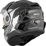 CKX Mission Free-Face Helmet Alaska Double Silver XL - Driven Powersports