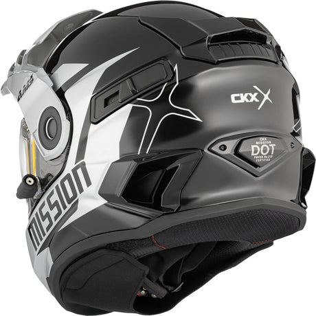 CKX Mission Free-Face Helmet Alaska Electric Silver S - Driven Powersports