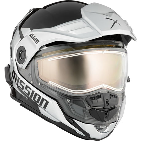 CKX Mission Free-Face Helmet Alaska Double Silver XL - Driven Powersports