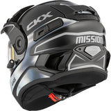 CKX Mission Free-Face Helmet Tanium Double Black/Gray S - Driven Powersports