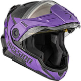 CKX Mission Free-Face Helmet - Carbon limited edition Alaska Electric XL - Driven Powersports