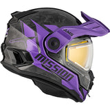 CKX Mission Free-Face Helmet - Carbon limited edition Alaska Electric XL - Driven Powersports