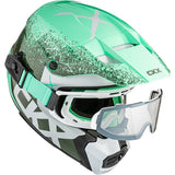 CKX Titan AMS Helmet Vaneer Double Green M - Driven Powersports