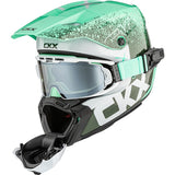 CKX Titan AMS Helmet Vaneer Double Green M - Driven Powersports