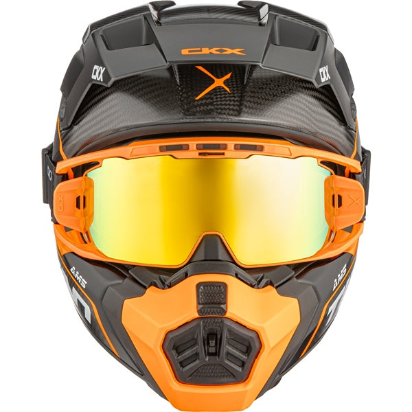CKX Titan AMS Carbon Helmet Conrod Double Orange M - Driven Powersports
