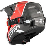 CKX Titan AMS Carbon Helmet Conrod Double Red S - Driven Powersports