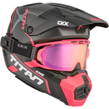 CKX Titan AMS Carbon Helmet Conrod Double Pink XL - Driven Powersports