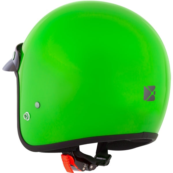 CKX VG300 Open-Face Helmet - Youth Solid Green L - Driven Powersports