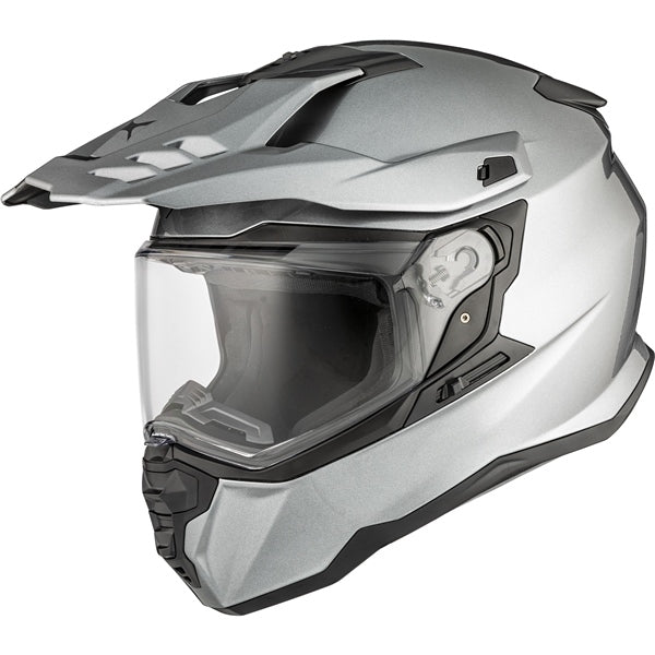 CKX DS24 Dual Sport Helmet Solid Silver XL - Driven Powersports