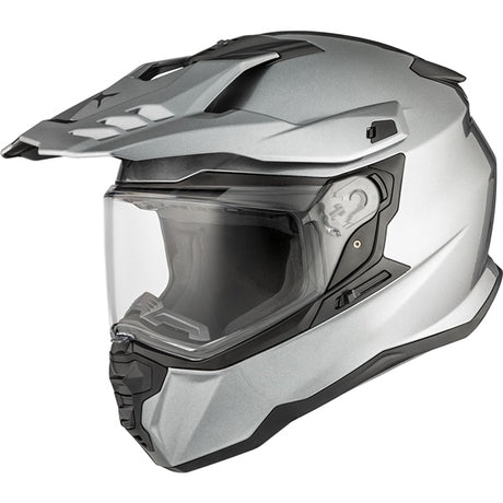 CKX DS24 Dual Sport Helmet Solid Silver XL - Driven Powersports