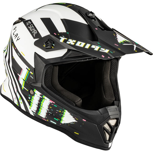 CKX TX019Y Off-Road Helmet Error White M - Driven Powersports