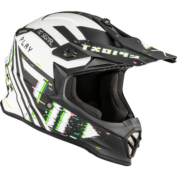 CKX TX019Y Off-Road Helmet Error White M - Driven Powersports