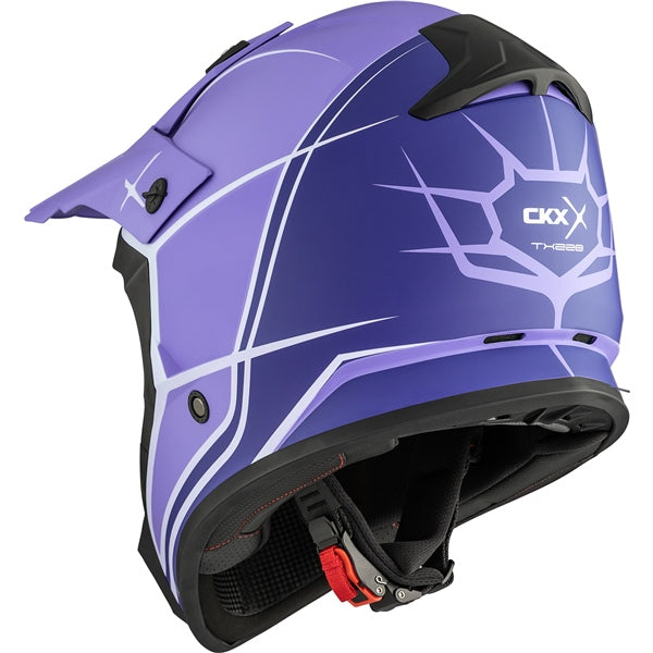 CKX TX228 Off-Road Helmet Energy Mauve XS - Driven Powersports