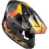 CKX TX228 Off-Road Helmet Lord Gray/Red 2XL - Driven Powersports