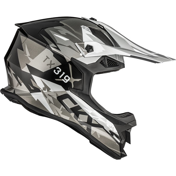 CKX TX319 Off-Road Helmet Jagged Gray XL - Driven Powersports