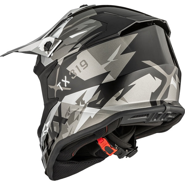 CKX TX319 Off-Road Helmet Jagged Gray XL - Driven Powersports