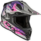 CKX TX319 Off-Road Helmet Jagged Pink/Mauve M - Driven Powersports