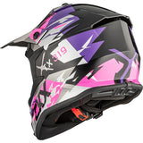 CKX TX319 Off-Road Helmet Jagged Pink/Mauve M - Driven Powersports