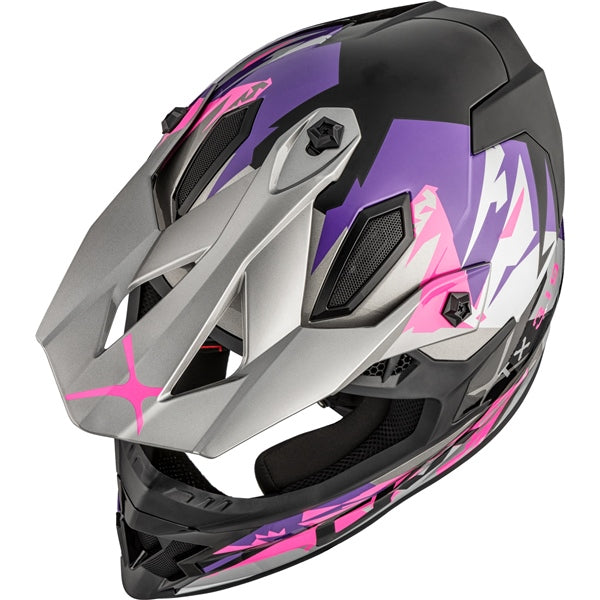 CKX TX319 Off-Road Helmet Jagged Pink/Mauve M - Driven Powersports