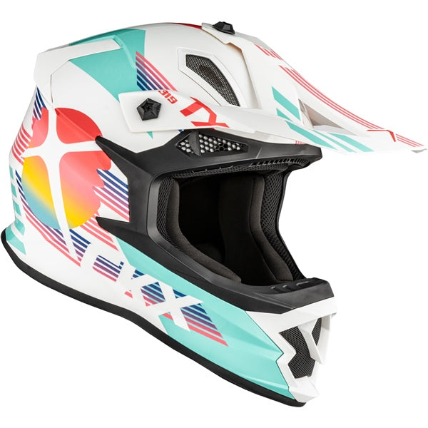 CKX TX319 Off-Road Helmet Galactic White XS - Driven Powersports
