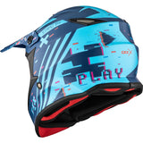 CKX TX019Y Off-Road Helmet Error Matte Blue L - Driven Powersports