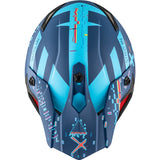 CKX TX019Y Off-Road Helmet Error Matte Blue L - Driven Powersports