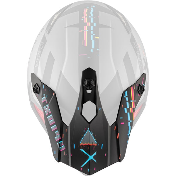 CKX Peak for TX019Y Helmet Error Matte Gray One Size Fits All - Driven Powersports