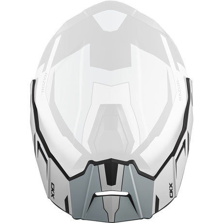 CKX Peak for Razor & Razor-X Helmet Slant Razor/Razor-X Matte Gray One Size Fits All - Driven Powersports