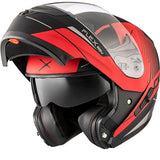 CKX Flex RSV Modular Helmet, Summer Tempo Matte Red M Single Shield - Driven Powersports