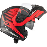 CKX Flex RSV Modular Helmet, Summer Tempo Matte Red M Single Shield - Driven Powersports