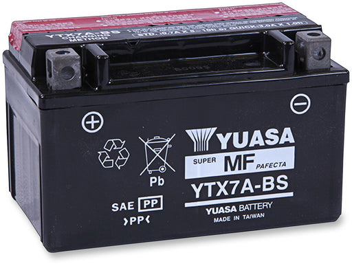 YUASA YTX7A-BS W/ACID PACK Other - Driven Powersports