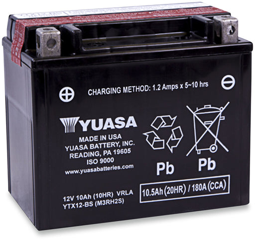 YUASA YTX12-BS W/ACID PACK Other - Driven Powersports