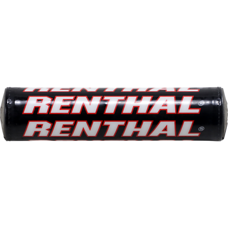 RENTHAL MINI SX BAR PAD 8.5" Black/Red Front - Driven Powersports