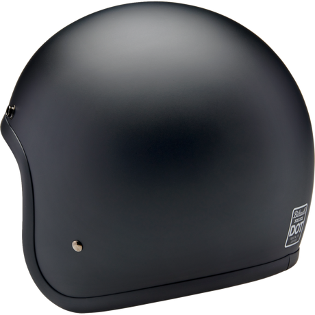 BILTWELL HELMET BONANZA Flat Black Other - Driven Powersports
