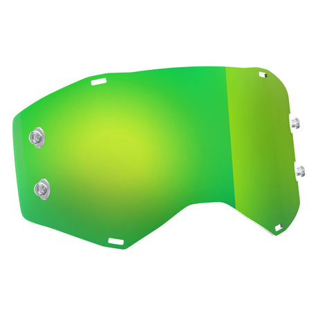 SCOTT USA MX SINGLE WORKS LENS PROSPECT/FURY CHROME GREEN Green - Driven Powersports