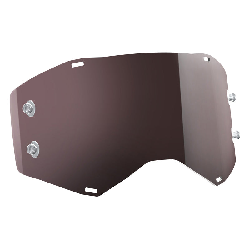 SCOTT USA MX SINGLE WORKS LENS PROSPECT/FURY SILVER CHROME Silver - Driven Powersports