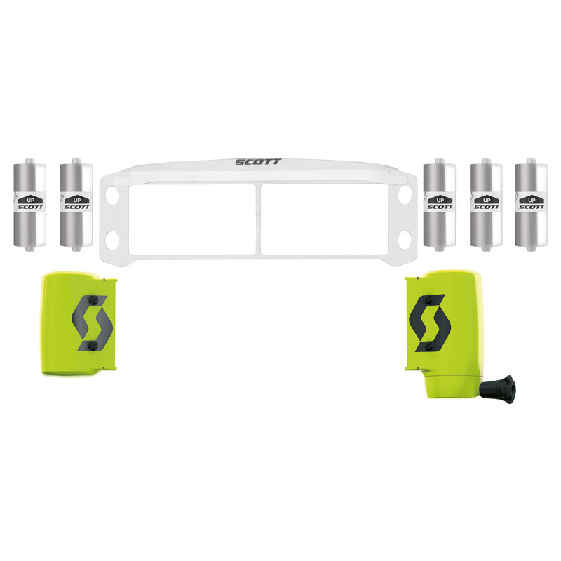 SCOTT USA WFS 50MM KIT FOR PROSPECT/FURY WITH ANTISTICK GRID - YELLOW - Driven Powersports