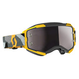 SCOTT USA FURY GOGGLES CAMO GREY/YELLOW - SILVER CHROME WORKS Camo Grey/Yellow Silver - Driven Powersports