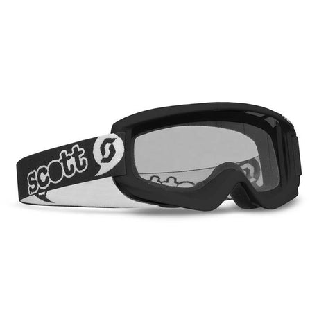 SCOTT USA AGENT JUNIOR MX GOGGLES (BLACK - CLEAR) Clear - Driven Powersports