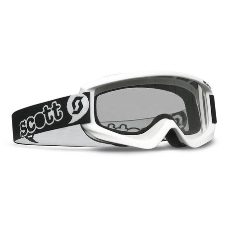 SCOTT USA AGENT JUNIOR MX GOGGLES (WHITE - CLEAR) Clear - Driven Powersports