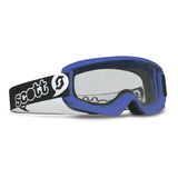 SCOTT USA AGENT JUNIOR MX GOGGLES (BLUE - CLEAR) Clear - Driven Powersports