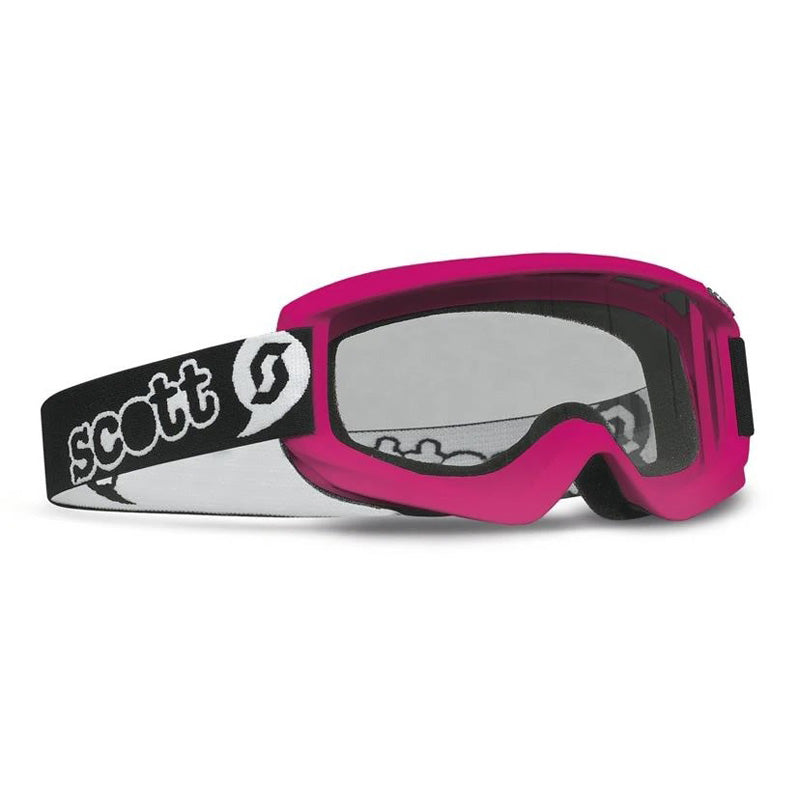 SCOTT USA AGENT JUNIOR MX GOGGLES (PINK - CLEAR) Clear - Driven Powersports