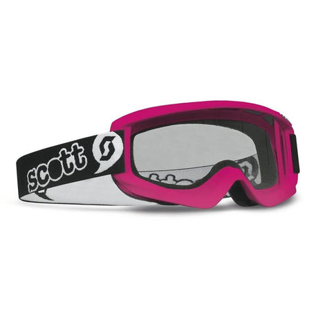 SCOTT USA AGENT JUNIOR MX GOGGLES (PINK - CLEAR) Clear - Driven Powersports