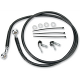 DRAG SPECIALTIES 99-07 FXST FRT BRAKE LINE KIT Black Other - Driven Powersports