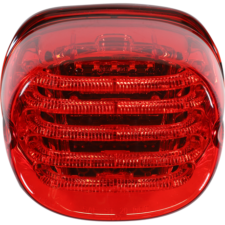 CUSTOM DYNAMICS 99-19 MODELS TAILIGHT LP WO/WND Red Front - Driven Powersports