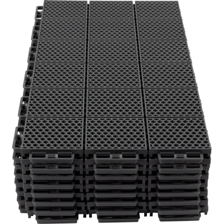 CALIBER FLOORING PROTECH QTY8 Gray Front - Driven Powersports