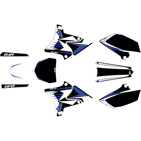 UFO RESTYLING KIT YZ125/250 02-14 Black Other - Driven Powersports