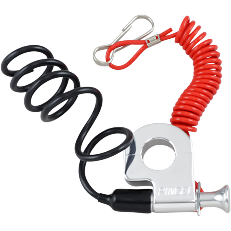 PINGEL 7/8" 2PCS H/BAR KILL SWITCH W/TETHER Front - Driven Powersports