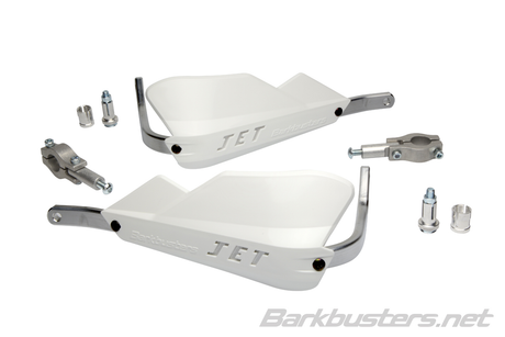BARKBUSTERS "JET HANDGUARD J1 STRAIGHT 7/8"" (22MM)" - DRIVEN Canada's Powersports JET - 001 - 00 - WH
