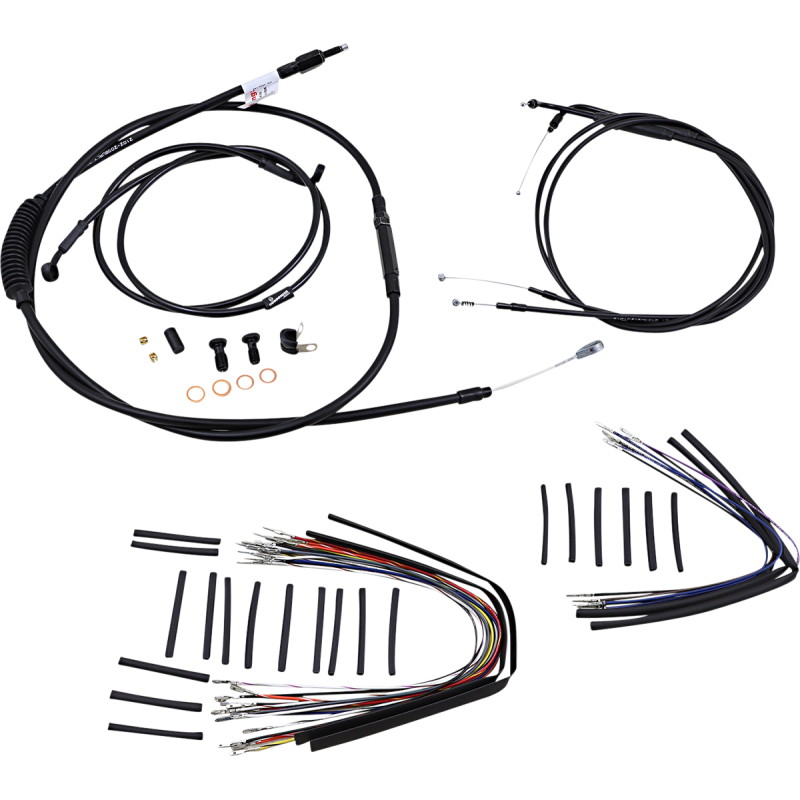 BURLY BRAND 07-10 FXST CABLE KIT 16" Front - Driven Powersports